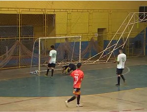 Tsleah e CVJA na Copa de Futsal (Foto: Reprodução/ Rede Amazônica RO)