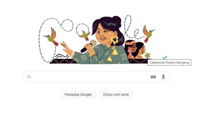 Quem é Rosane Kaingang, ativista indígena do RS homenageada pelo Google Doodle