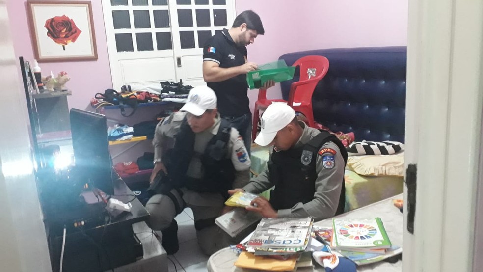 Operação Barnum cumpre mandados de prisão, busca e apreensão em Maceió — Foto: Ascom/MPE-AL