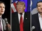 Rivais atacam Trump, mas prometem apoiá-lo se for escolhido candidato