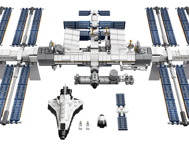 Lego cria réplica da Estação Espacial Internacional (Foto: Divulgação)