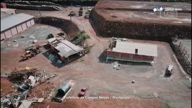 Tornado causa estragos em Campos Novos, SC