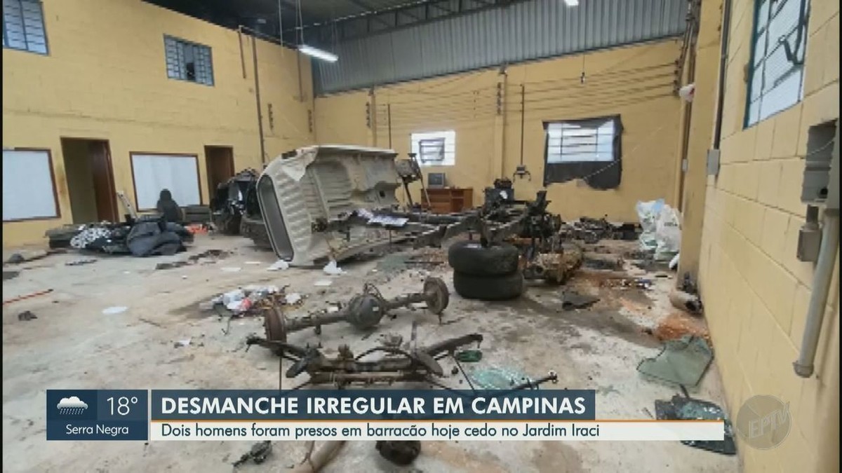 Guarda Municipal prende dois homens em desmanche irregular de veículos ...