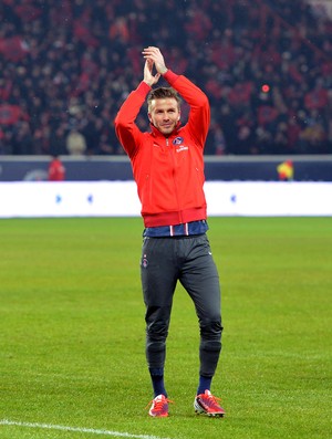 Beckham, PSG x Olympique de Marselha (Foto: AFP)