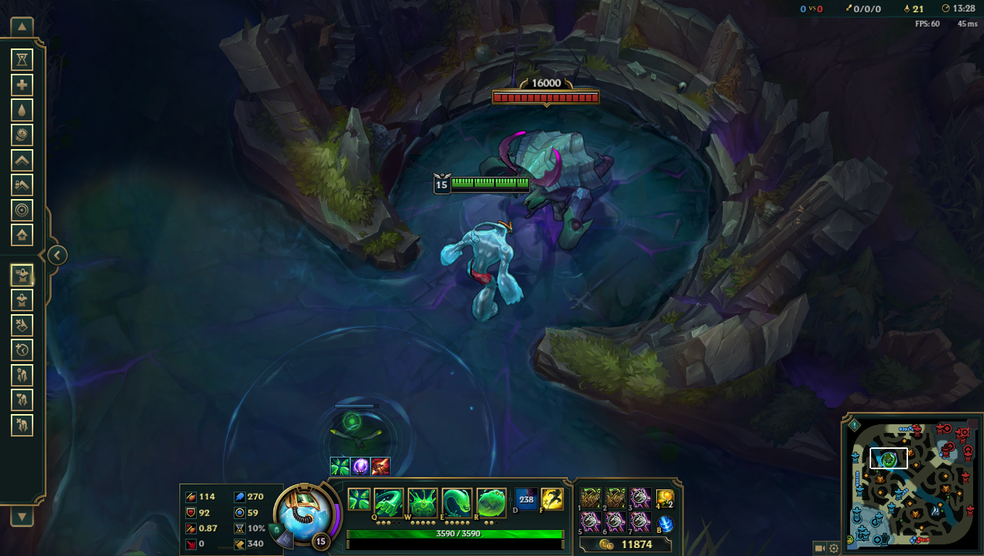 Arauto do Vale, presente no mapa Summoner's Rift (Foto: Reprodução/Victor de Abreu)