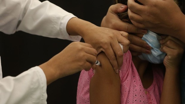 Vacinação contra covid-19 chega a 50% em crianças de 5 a 11 anos em São Paulo (Foto: Tânia Rêgo/Agência Brasil)