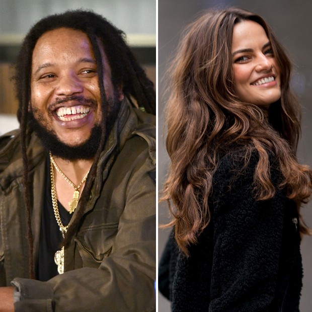 Stephen Marley e Barbara Fialho (Foto: Getty Images)