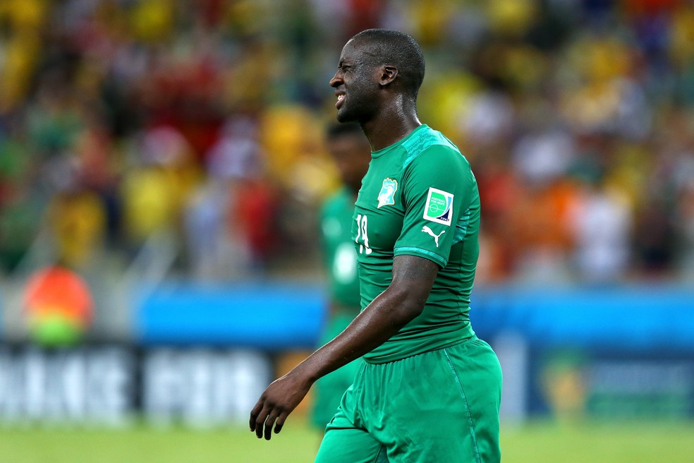 Yaya Touré é uma estrela do futebol e da seleção de Costa do Marfim — Foto: Getty Images