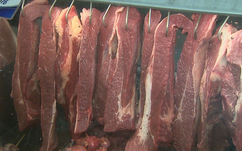 Carne bovina teve alta de 4,34% em setembro em Ribeirão Preto (Foto: Paulo Souza/EPTV)