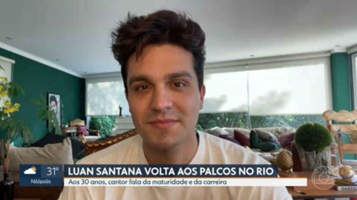 Luan Santana faz, no Rio, primeiro show presencial desde a pandemia: ‘Muito ansioso pelo que vou sentir’ | Rio de Janeiro