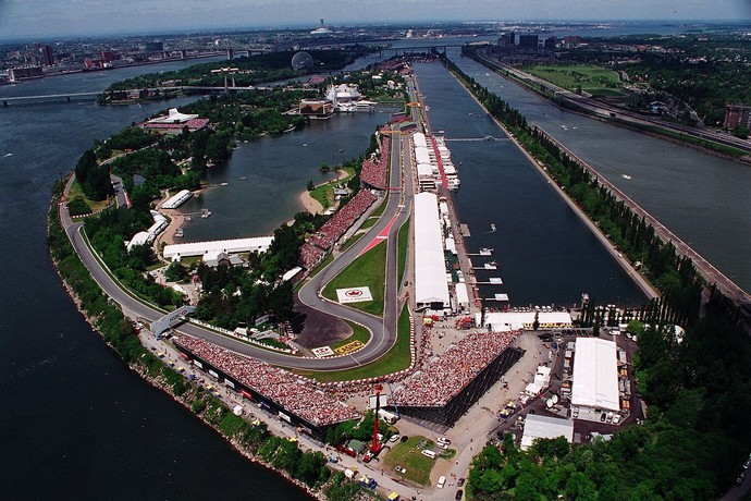 Resultado de imagem para foto do circuito do gp do canadá f1