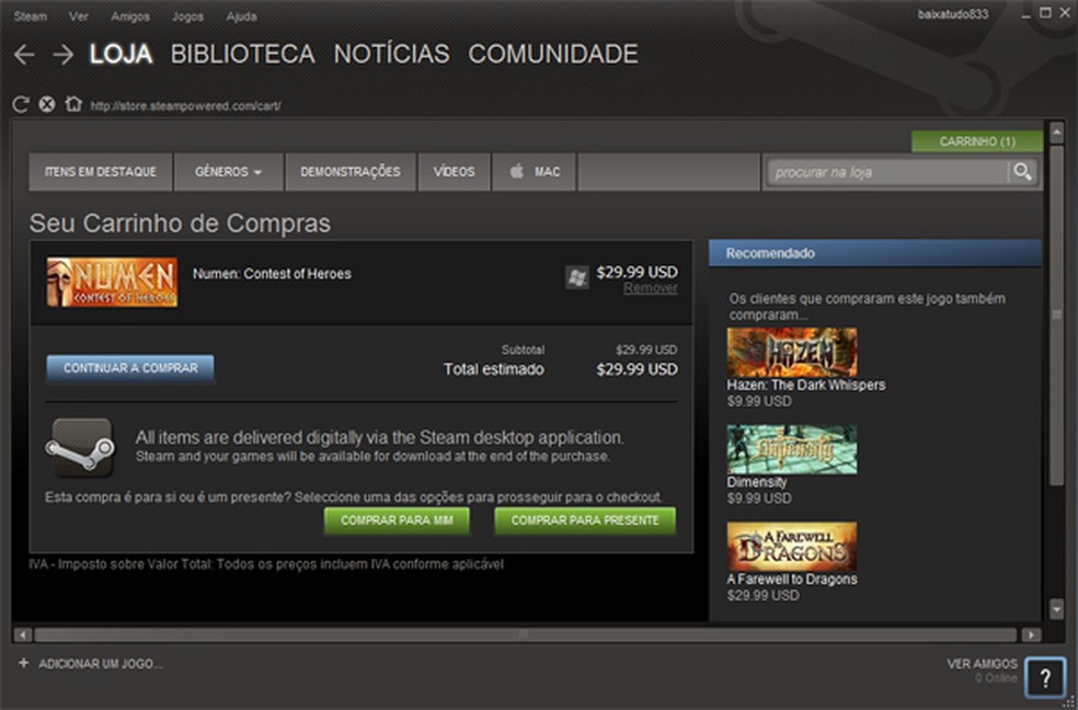 Quanto à Steam paga por download?