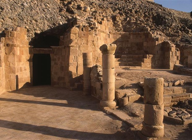 Caverna de Ló, na Jordânia (Foto: Divulgação)