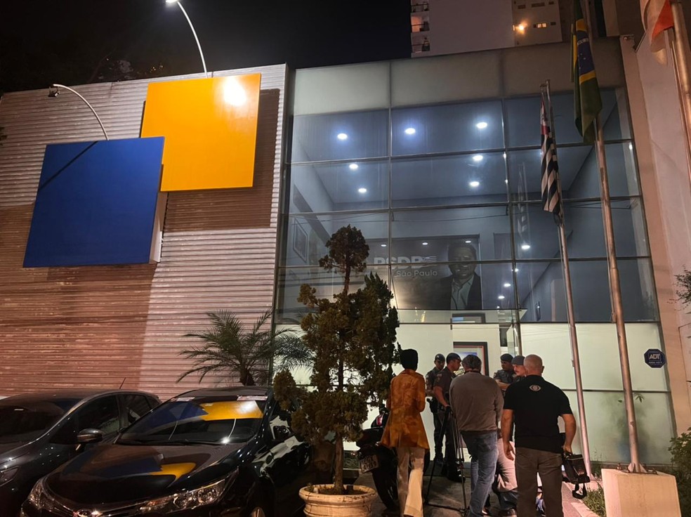 Diretório do PSDB em São Paulo — Foto: Fernanda Elnour/TV Globo