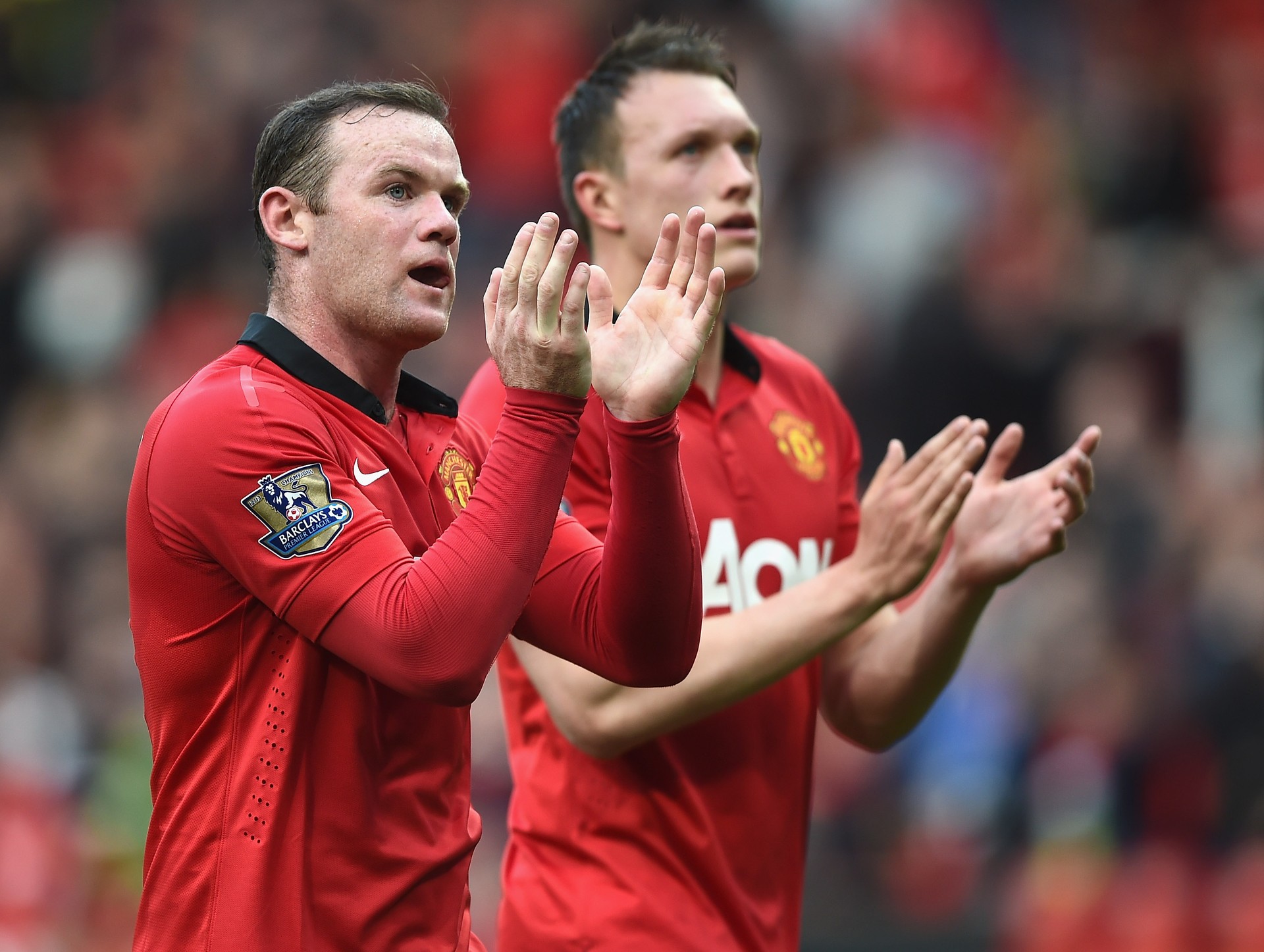 Rooney e Phil Jones desfalcarão o Manchester United nas últimas rodadas (Foto: Getty Images)