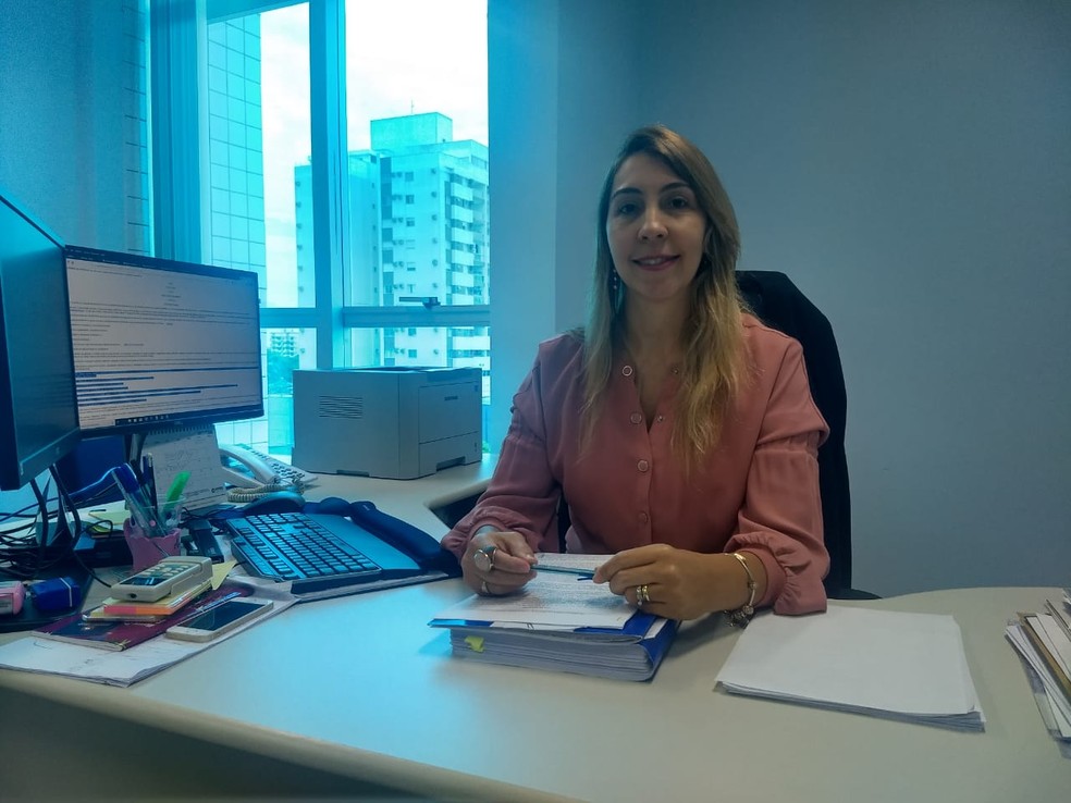 Priscila Matzenbacher, promotora respons&aacute;vel pela &aacute;rea em Porto Velho &mdash; Foto: Di&ecirc;go Holanda/G1
