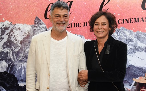 Andrea Beltrão e Eduardo Moscovis lançam filme em São Paulo
