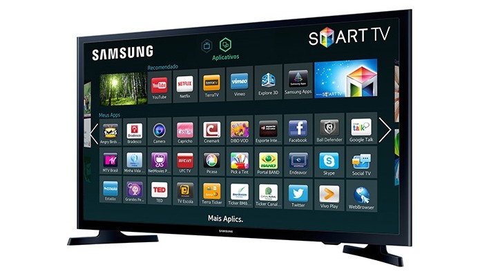 HD Flat Smart TV J4300 Series 4, de 32 polegadas (Foto: Divulgação/Samsung)