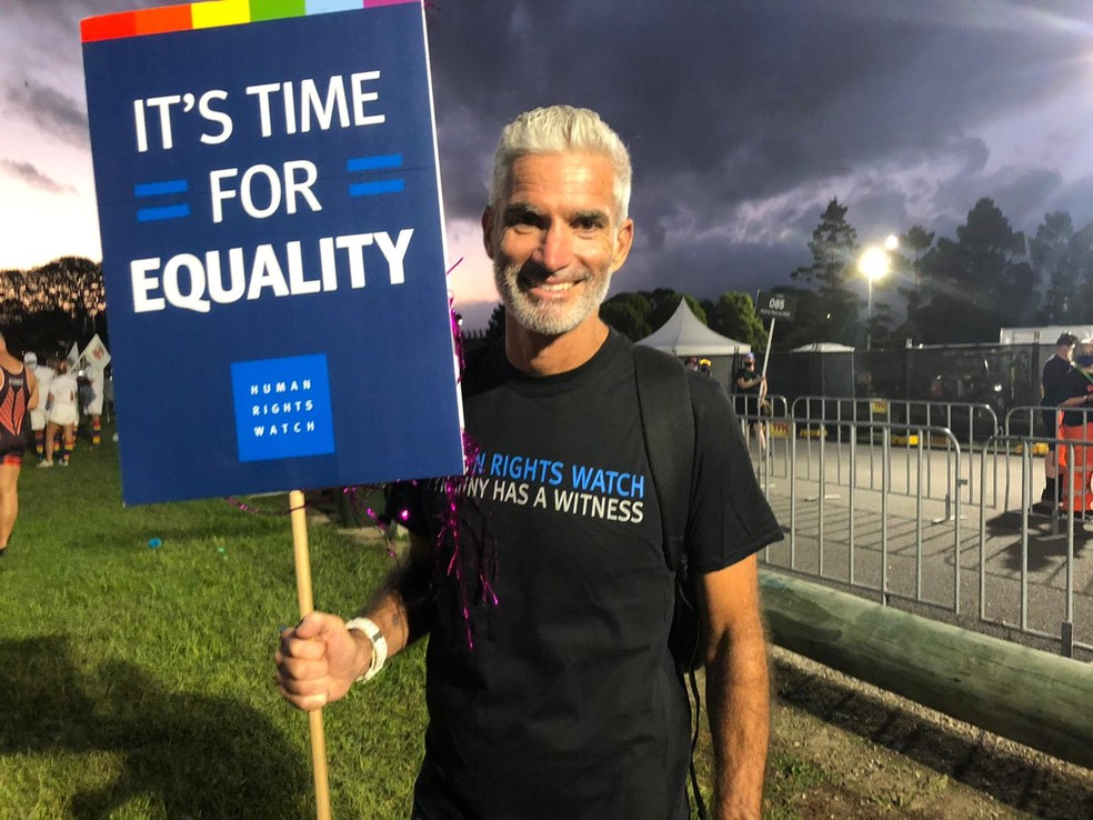Craig Foster, ex-jogador australiano, hoje ativista internacional de Direitos Humanos &mdash; Foto: Arquivo pessoal