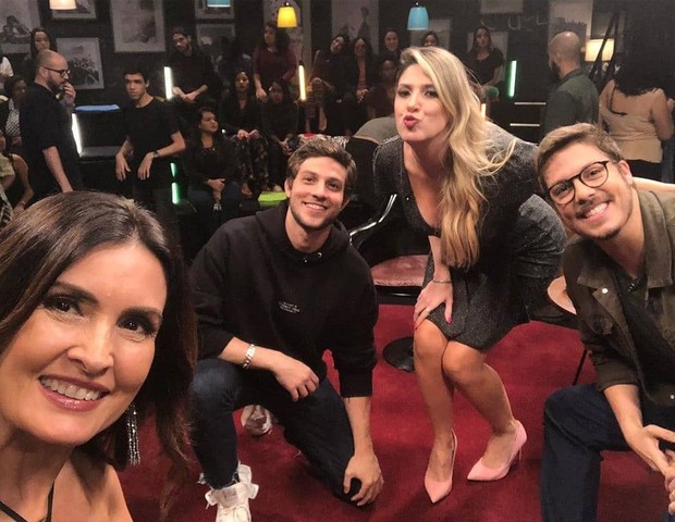 Fátima Bernardes, Chay Suede, Dani Calabresa e Fábio Porchat (Foto: Reprodução/Instagram)