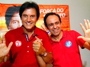 Robinson Faria e Fábio Dantas foram eleitos governador e vice nas eleições deste ano (Foto: Canindé Soares/G1)