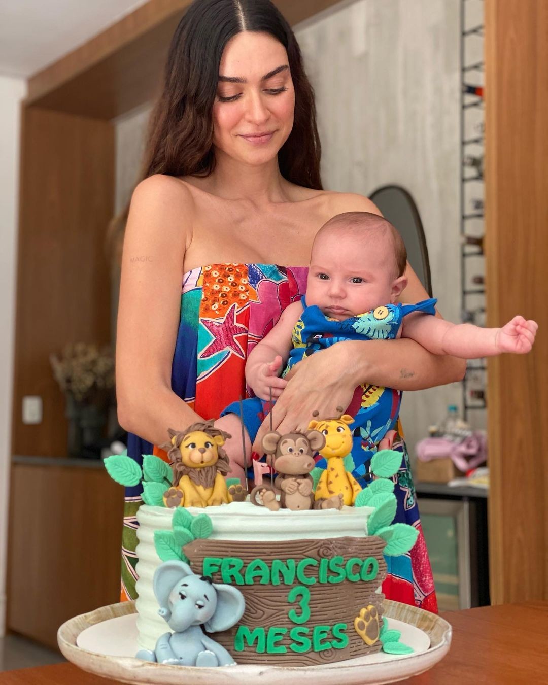Thaila Ayala celebra 3 meses de Francisco (Foto: Reprodução/Instagram)