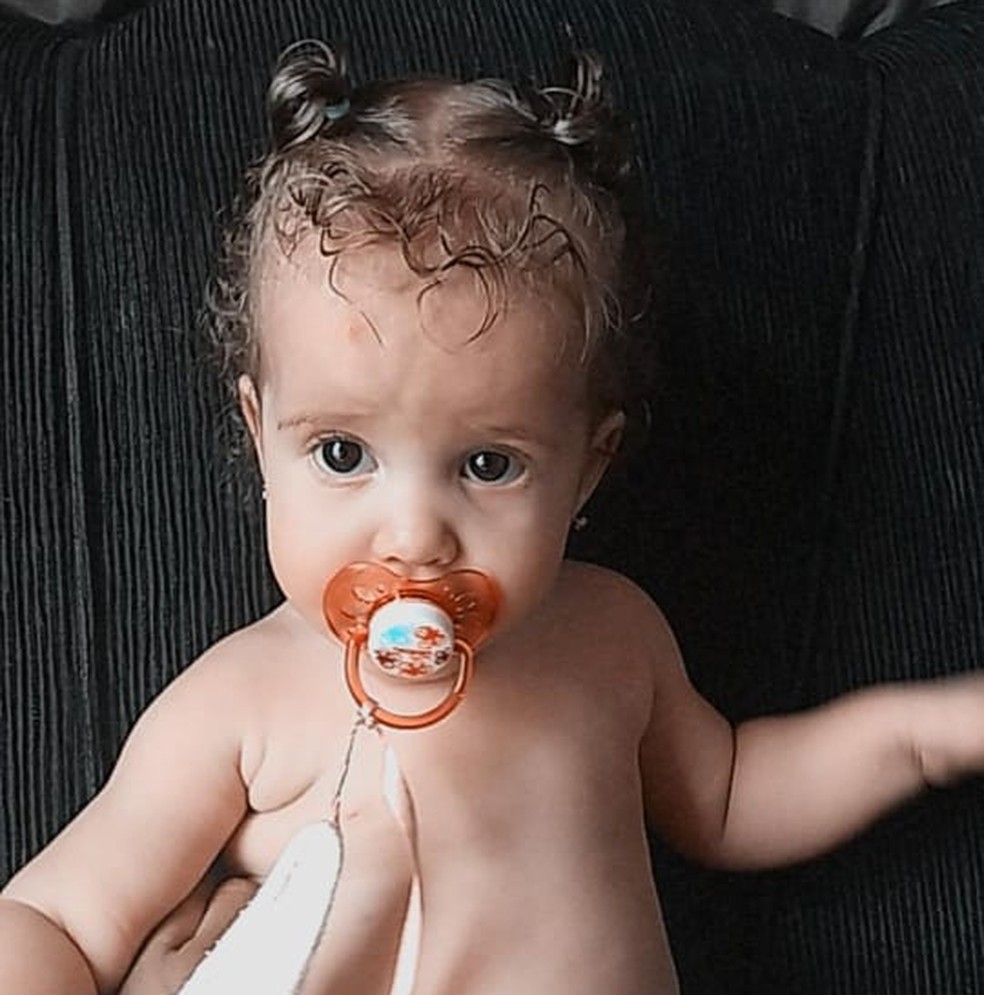 Criança de 11 meses morre após engasgamento, em Campina Grande. — Foto: Arquivo Pessoal