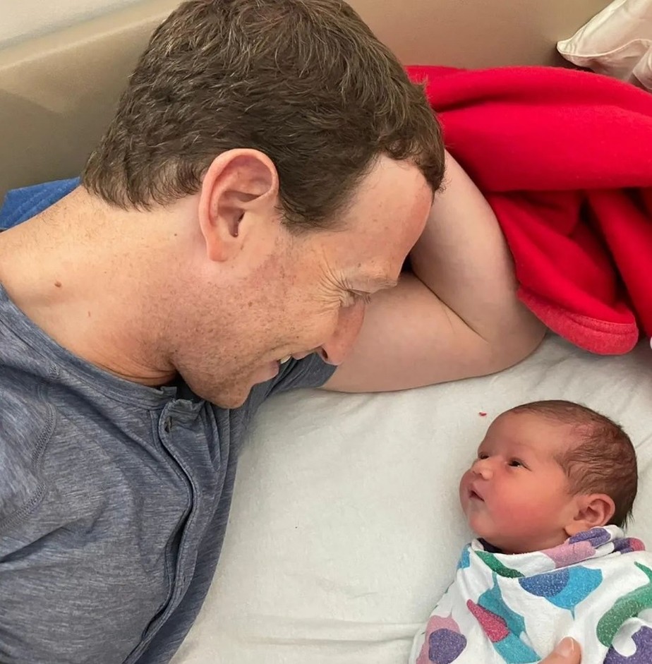 Nasce terceira filha de Mark Zuckerberg: 'Benção''