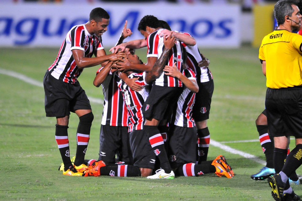 Santa Cruz ainda não perdeu na Copa do Nordeste  (Foto: Aldo Carneiro / Pernambuco Press)