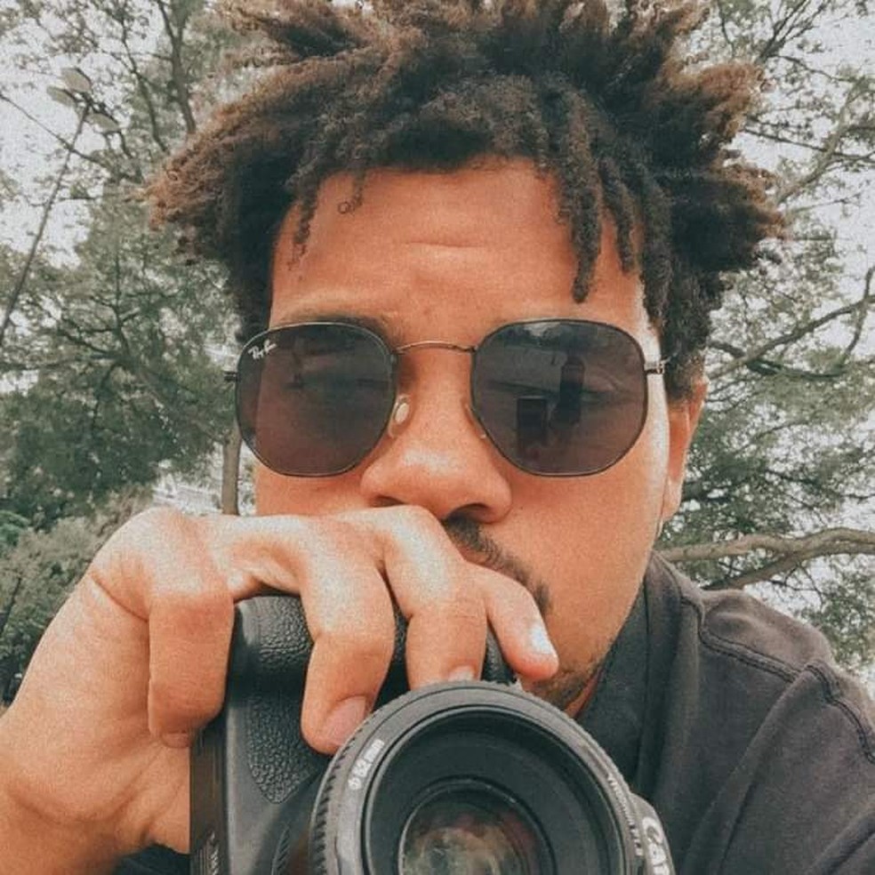 O fotógrafo Felipe Ary de Souza, de 25 anos, conhecido como “Terremoto”. — Foto: Reprodução/Facebook
