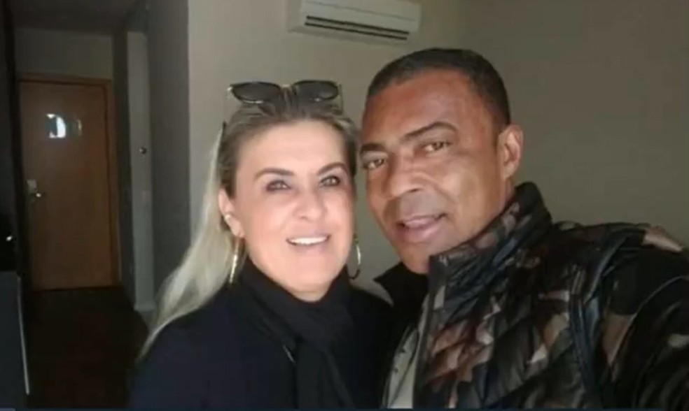 Suspeito de atirar em ex-companheira em MG e comemorar nas redes sociais é preso em Santa Catarina — Foto: Reprodução EPTV