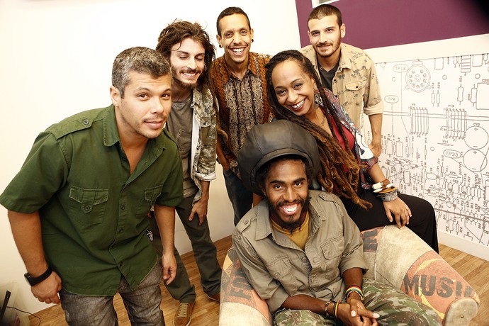 GrooVI trouxe o reggae ao palco do SuperStar (Foto: Inácio Moraes/Gshow)