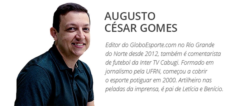 Augusto César Gomes — Foto: GloboEsporte.com