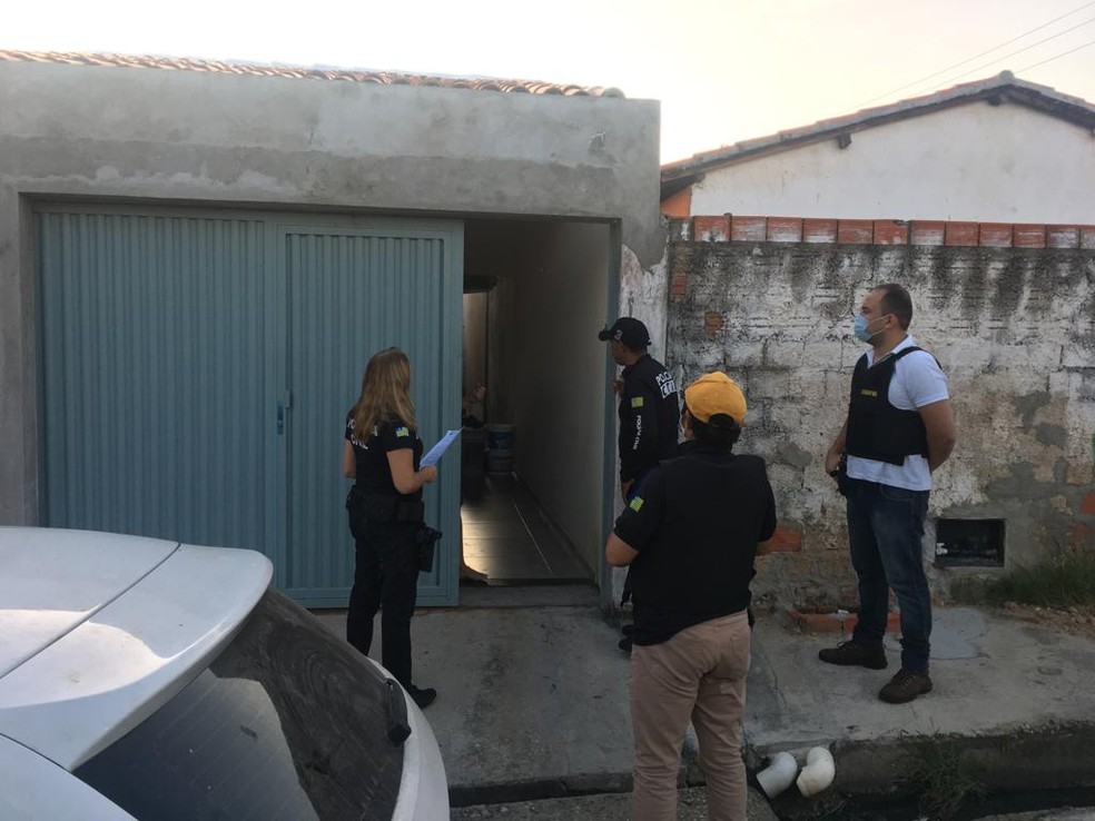 Policiais civis cumprem mandados de prisão em Teresina e cidades do interior do Piauí — Foto: Polícia Civil/ Divulgação