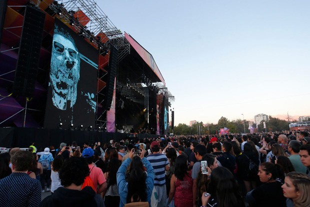 Show de Liam Gallagher no Chile (Foto: Getty Images)