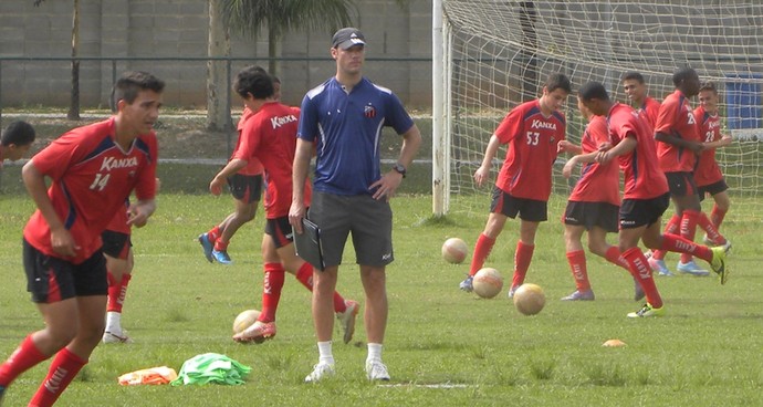 Vinícius Bergantin, técnico da base do Ituano (Foto: Divulgação / Ituano FC)