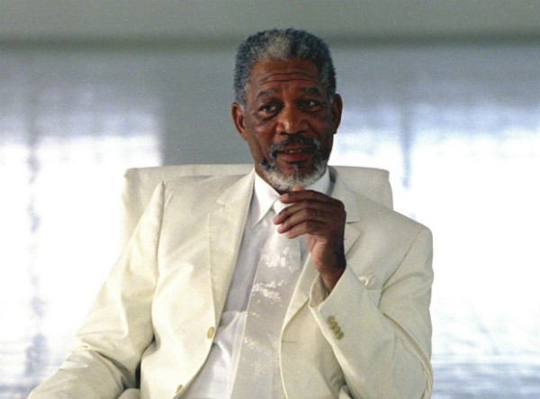 Morgan Freeman no papel de Deus (Foto: Reprodução)