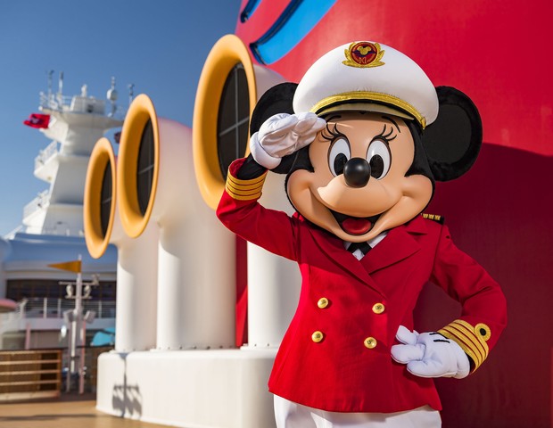 Captain Minnie Mouse is delighting children aboard all Disney Cruise Line ships, spreading the message of exploring new horizons as part of a collection of new initiatives aiming to inspire the next generation of female leaders in the maritime industry. T (Foto: Matt Stroshane, photographer)