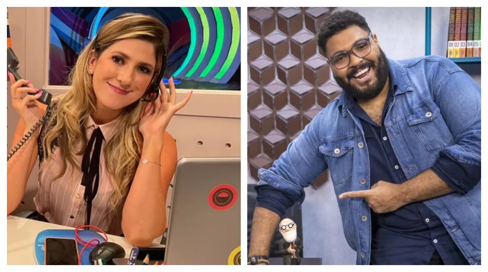 Paulo Vieira e Dani Calabresa vão divertir você com os quadros 'Big Terapia' e 'CAT BBB' — Foto: Globo