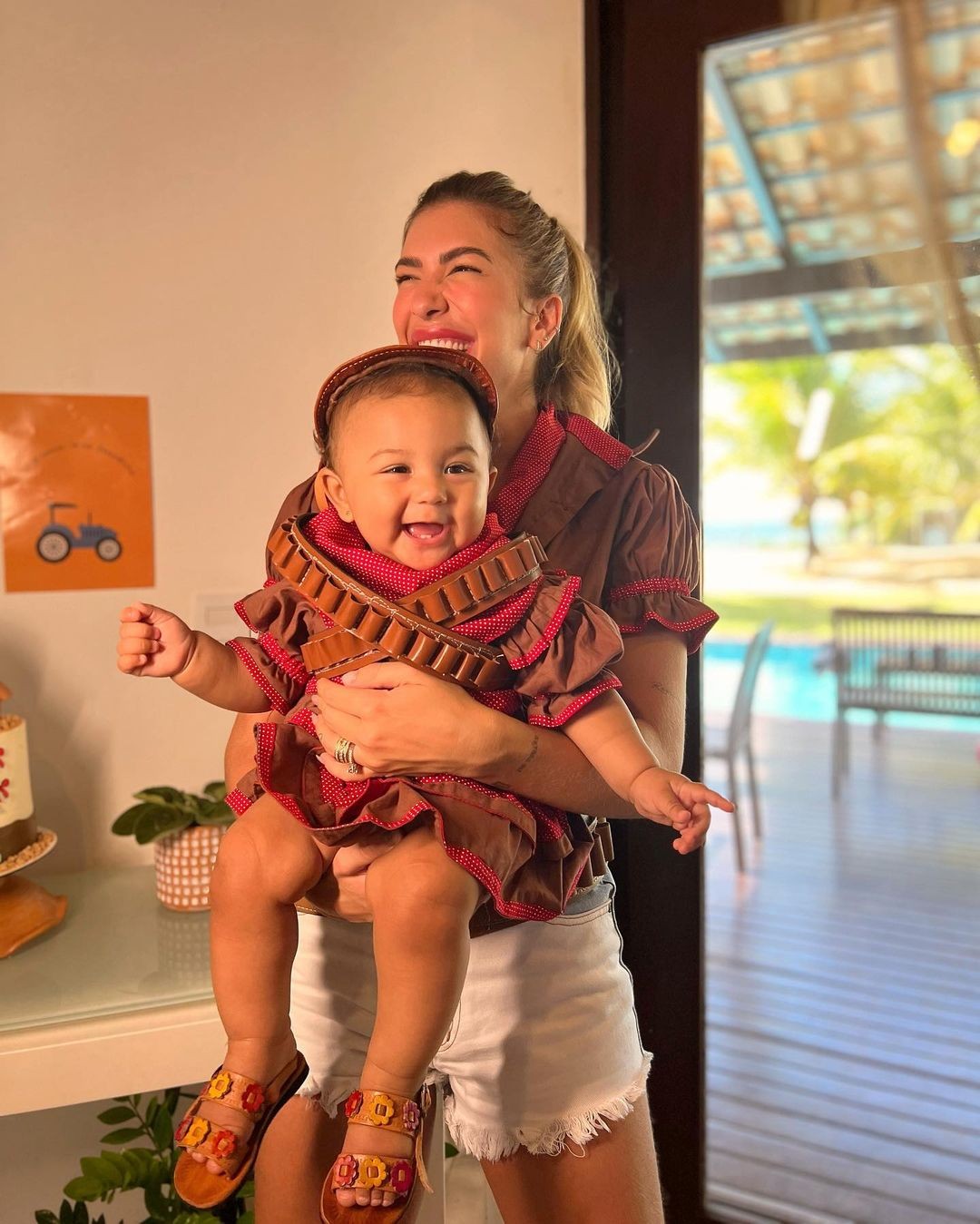 Lorena Improta celebra 9 meses da filha com festa temática (Foto: reprodução/ Instagram)