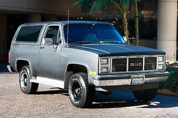 GMC Jimmy Sierra Classic 1988 (Foto: ReproduÃ§Ã£o)
