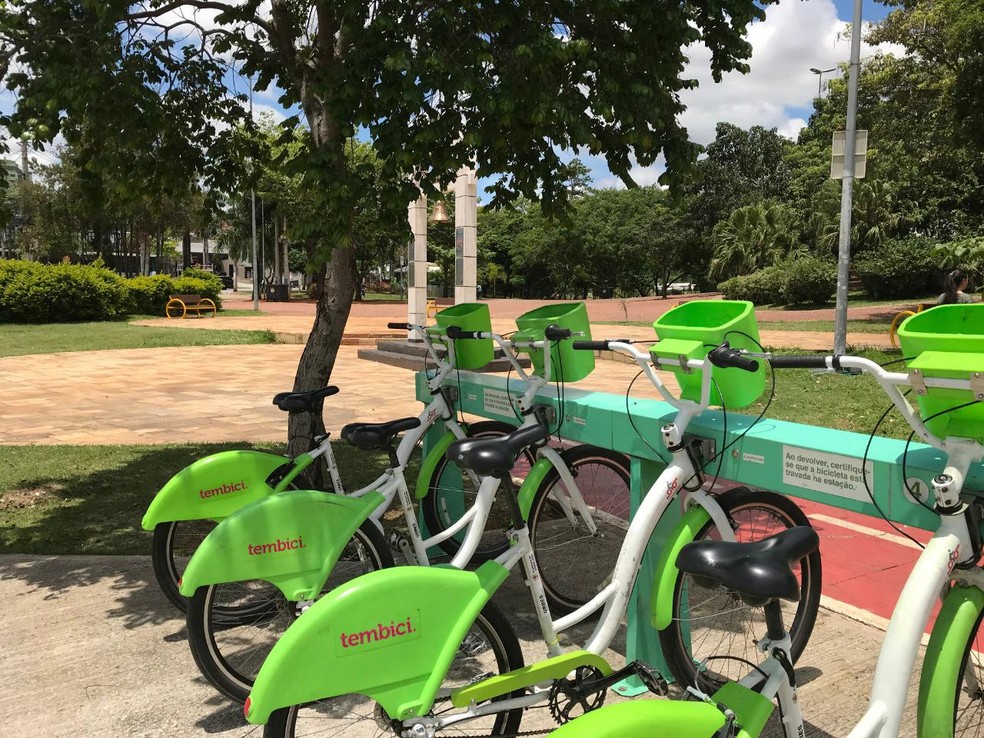 Cerca de 200 bicicletas são disponibilizadas gratuitamente em Sorocaba — Foto: Prefeitura de Sorocaba/Divulgação