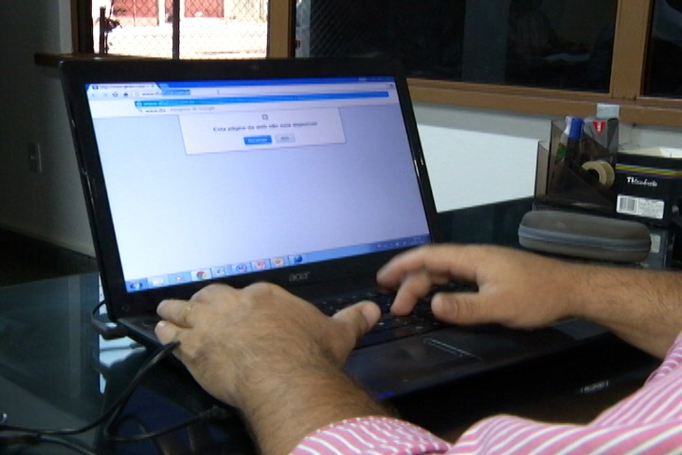 Municípios alegam problemas com internet no Piauí — Foto: Reprodução/TV Tapajós