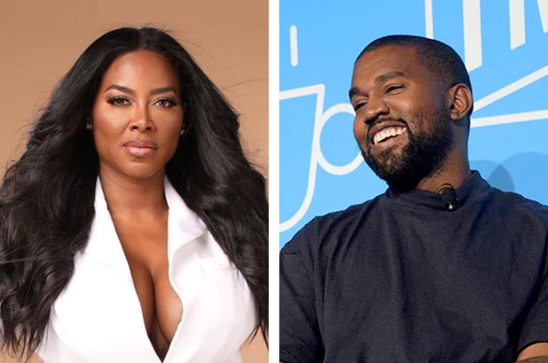 Kenya Moore e Kanye West (Foto: Reprodução / Instagram ; Getty Images)