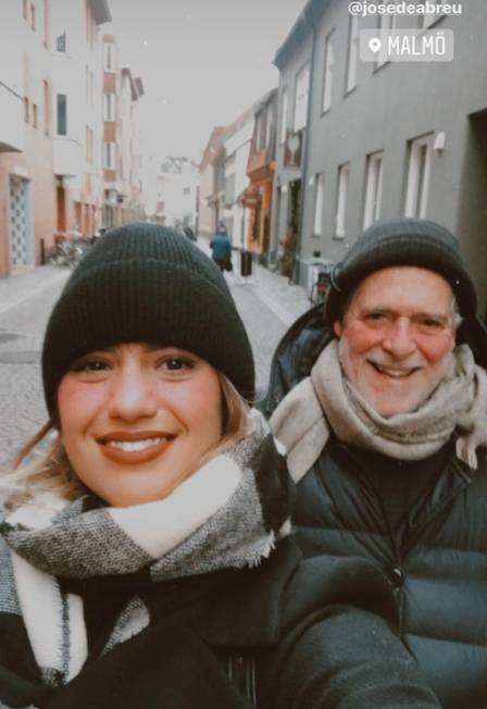 José De Abreu e Carol Junger fazem viagem pela Europa (Foto: Reprodução/Instagram)