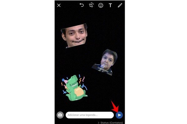 Como Colocar Figurinhas Stickers No Status Do Whatsapp Redes Sociais Techtudo Como colocar link do seu whatsapp na bio do instagram e… que as figurinhas personalizadas do whatsapp já caíram no gosto dos usuários, todos já sabem. como colocar figurinhas stickers no