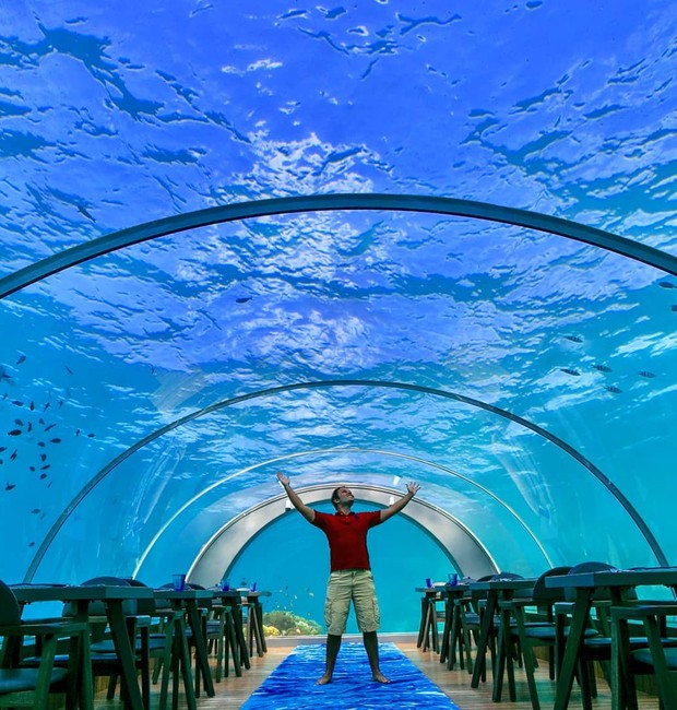 5.8 Undersea Restaurante (Foto: Reprodução/Instagram)