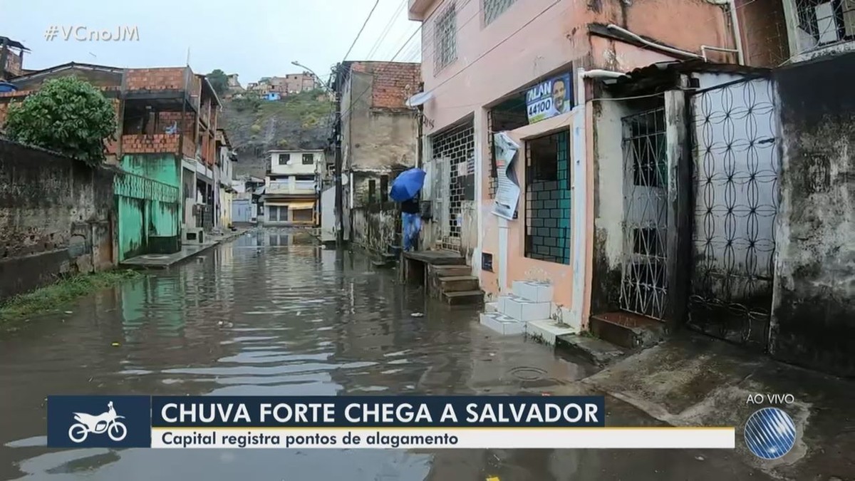 Chuvas Causam Transtornos Em Salvador E Outras Cidades Baianas Veja Fotos E Vídeos Bahia G1 