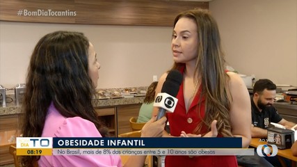 Mais de oito porcento das crianças no Brasil estão obesas