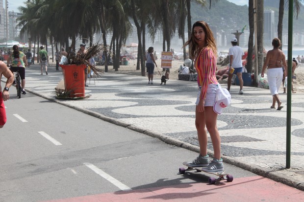 Fernanda Paes Leme skate (Foto: Sandro Gama)